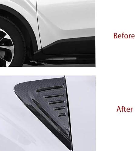 Miniatura 2 de Hyorabyn Cubierta de salida de aire para guardabarros laterales delanteros para Toyota C-HR CHR 2017 2018 2019 2020 2021 2022 Auto Accesorios de