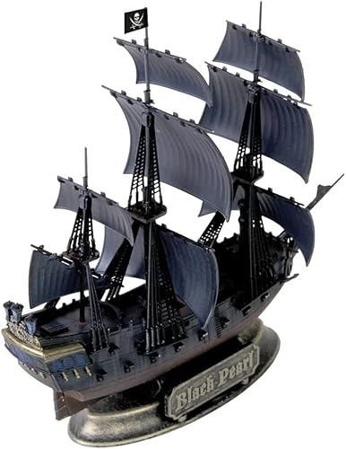Miniatura 3 de ZVEZDA - Barco del Capitán Jack Sparrow Black Pearl de la serie animada Piratas del Caribe - Escala 1350 Montaje sin pegamento
