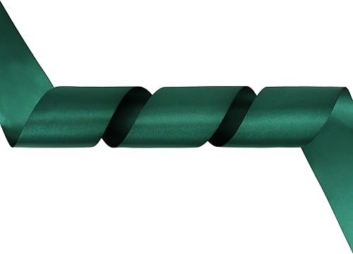 Vista 815 de MEEDEE Orange Satin Ribbon - 1.5 inch Double Faced Satin Ribbon, 50 Yards - Neon Tangerine - For Christmas, Thanksgiving, Halloween, Weddings