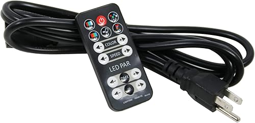 Miniatura 7 de Gearlux Juego de 48 luces LED RGBW de 7 canales para Halloween fiesta boda Navidad y fiestas de escenario