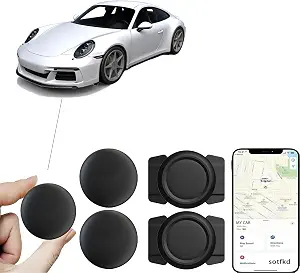 2 Pack GPS Vehicle Trackers with Magnetic Cases for iOS