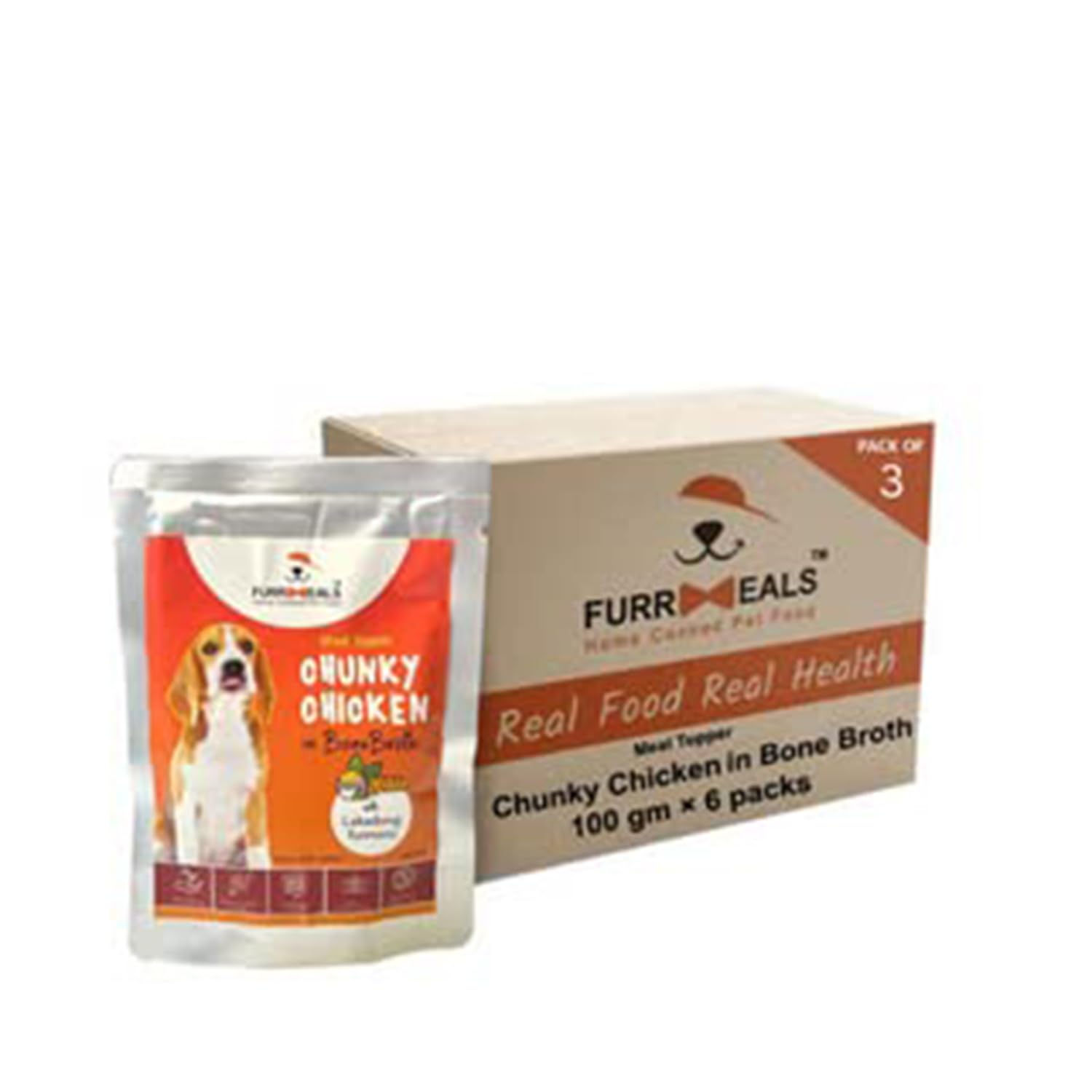 See full amazon price history chart for FurrMeals Meal Topper for Dogs | Chunky Chicken in Bone Broth with Lakadong Turmeric | Wet Dog Food/Gravy - Pack of 3 x 100gm FurrMeals Meal Topper for Dogs | Chunky Chicken in Bone Broth with Lakadong Turmeric | Wet Dog Food/Gravy - Pack of 3 x 100gm (B0BMVF28ZY) Amazon Price History, Amazon Price Tracker