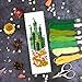 Emerald City: The Wonderful Oz Wizard - Couted Cross Stitch Bookmark Kit