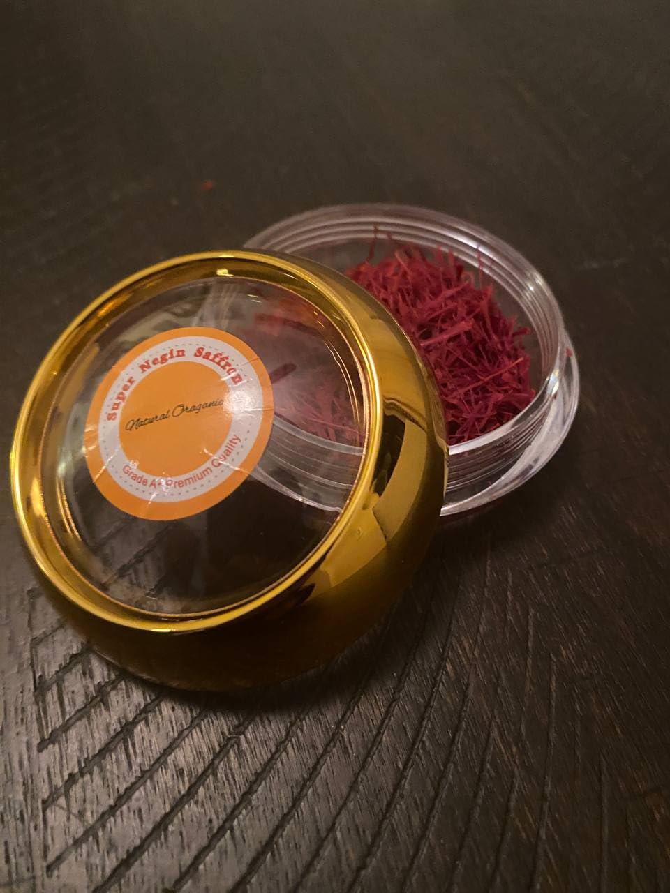 SPIRIT OF ART Spanish Red Saffron Threads, 5g - Premium Organic Super Negin Spice for Tea, Cooking, Paella, Gifts, Aromatic Herbal for Home & Kitchen