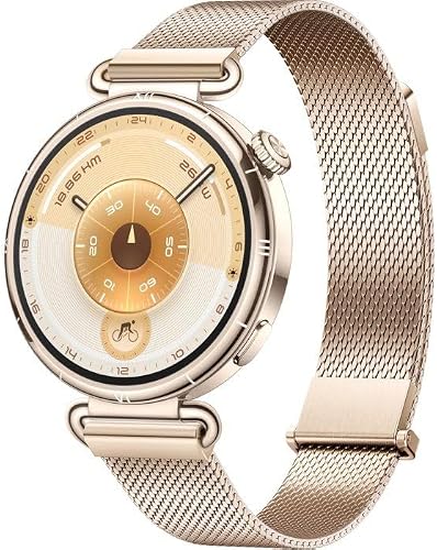 HUAWEI WATCH GT 6 41mm Smart Watch for Women Men, GPS Fitness Watch, 14-Day Battery, Heart Rate Monitor, HRV, SpO2, 100+ Sports, NFC, 5 ATM Waterproof, AMOLED, Sleep Tracker, iOS & Android, Gold - 7