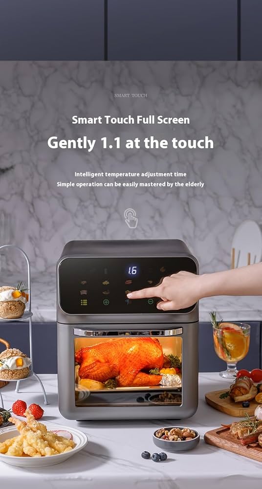 Amazon.com: Digital Air Fryer with LED Display, Multi-Function