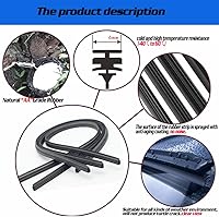 Vista 10 de 18" + 18" Windshield Wiper Blades for Chevrolet HHR 2006-2011 Ford Ranger 1998-2011 Jeep Wrangler 2007-2017 Jeep Commander 2006-2009 front