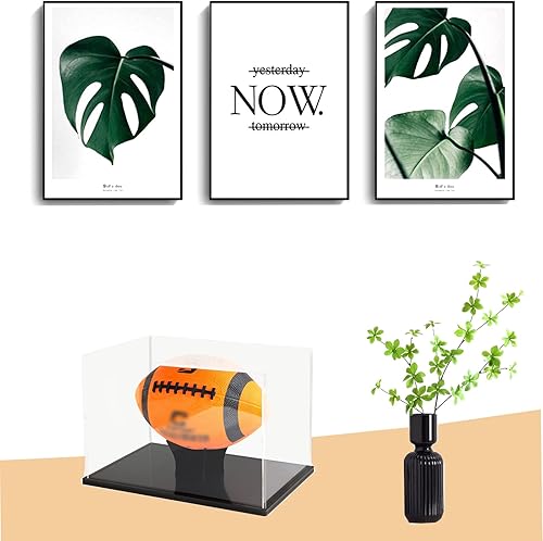 Miniatura 10 de Vitrina de acrílico transparente, caja de encimera para exhibición transparente (10 x 10 x 12 pulgadas 9.8 x 9.8 x 11.8 in)