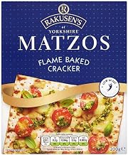 Rakusen's Of Yorkshire Matzos Flame Baked Cracker 200g
