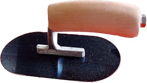 Truelle à main lissante petit béton avec poignée en bois …