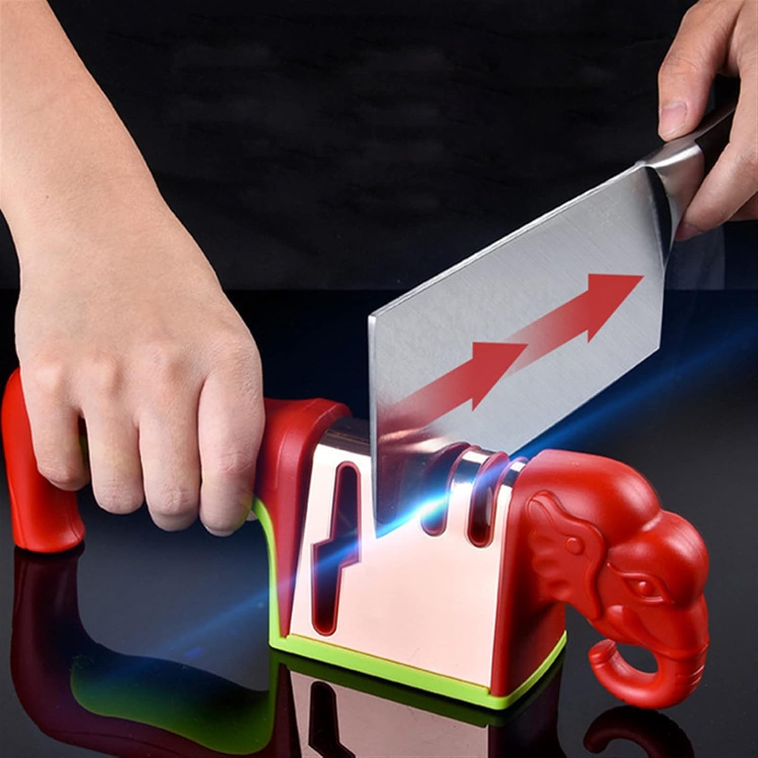 Knife Sharpeners Household Blade Grinder Diamond Coated Thin Rod Scissors Grinding Stone Stainless Steel
