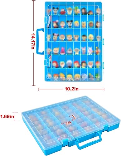 Miniatura 5 de Vitrina compatible con figuras coleccionables de Disney Doorables/para MGA Entertainment Miniverse. Contenedor organizador de almacenamiento de
