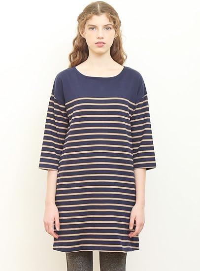 Amazon Co Jp グラニフ Graniph バックボタンバスク七分袖ワンピース ジオファイトフラワー ネイビー Lady F 服 ファッション小物 Amazon Co Jp グラニフ Graniph バックボタンバスク七分袖ワンピース ジオファイトフラワー ネイビー Lady F 服 ファッション小物