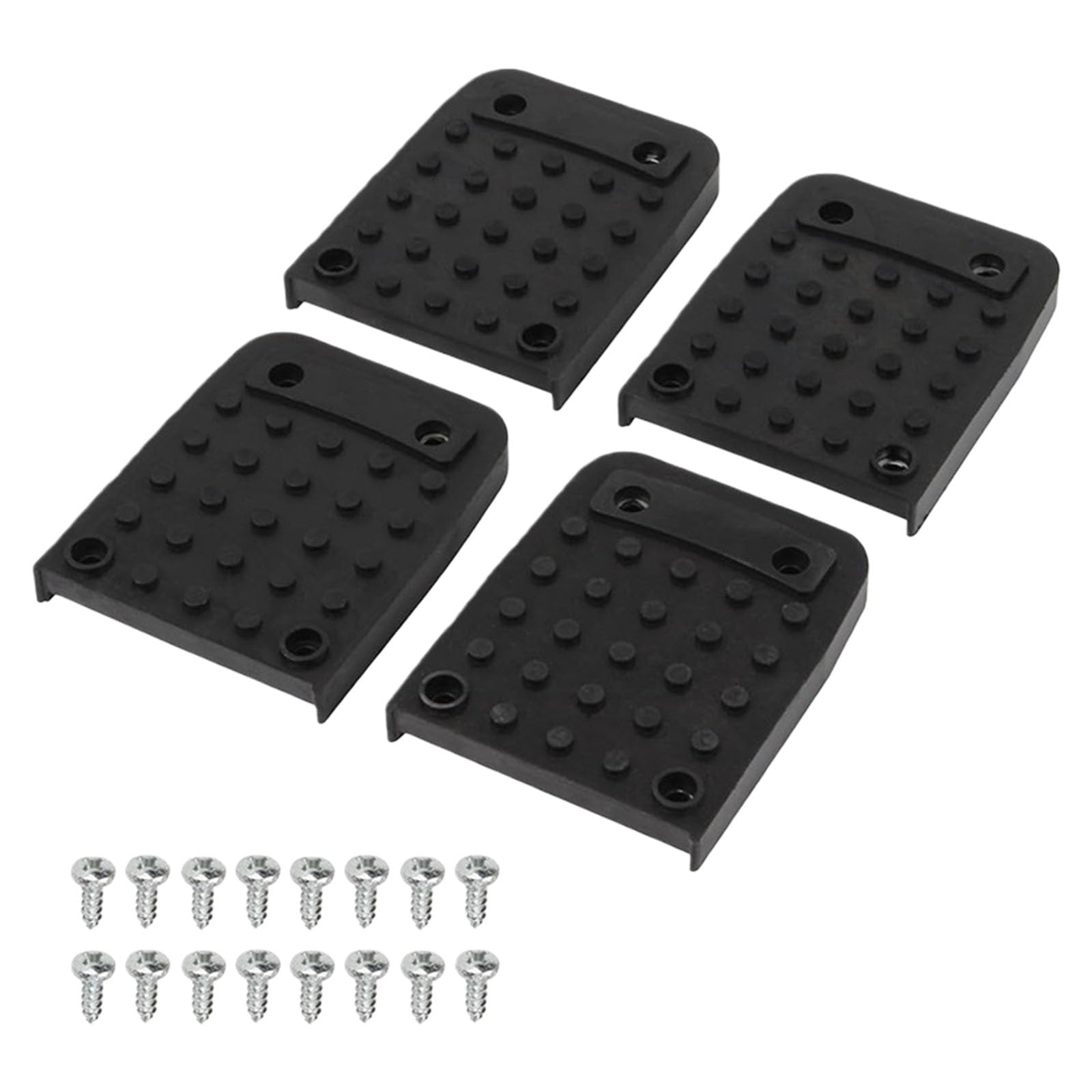 Kalttoy Multicolor Rubber Stilts Soles Antislip Better Stability Various Applications Comes With 16 Screws Stability Foot Pad