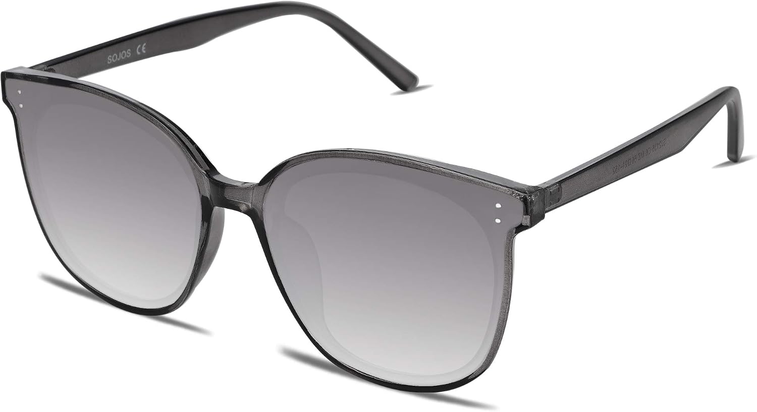 SOJOS Trendy Square Sunglasses Women - Oversized Fashion Cute Shades for Women AMIGO SJ2135