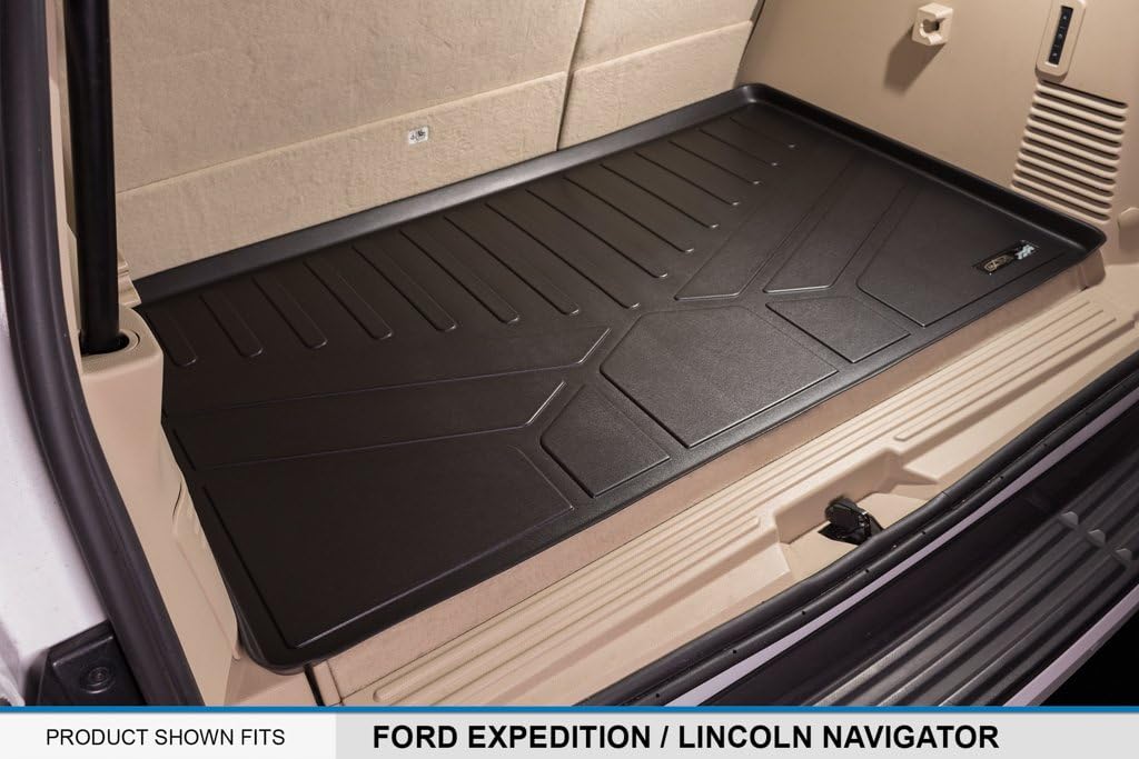 MAXLINER All Weather Cargo Liner Floor Mat Behind 3rd Row for 2007-2010 Ford Expedition EL