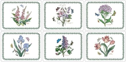 Portmeirion Botanical Garden - Rect Placemats - Set of 6 (Pack of 4)