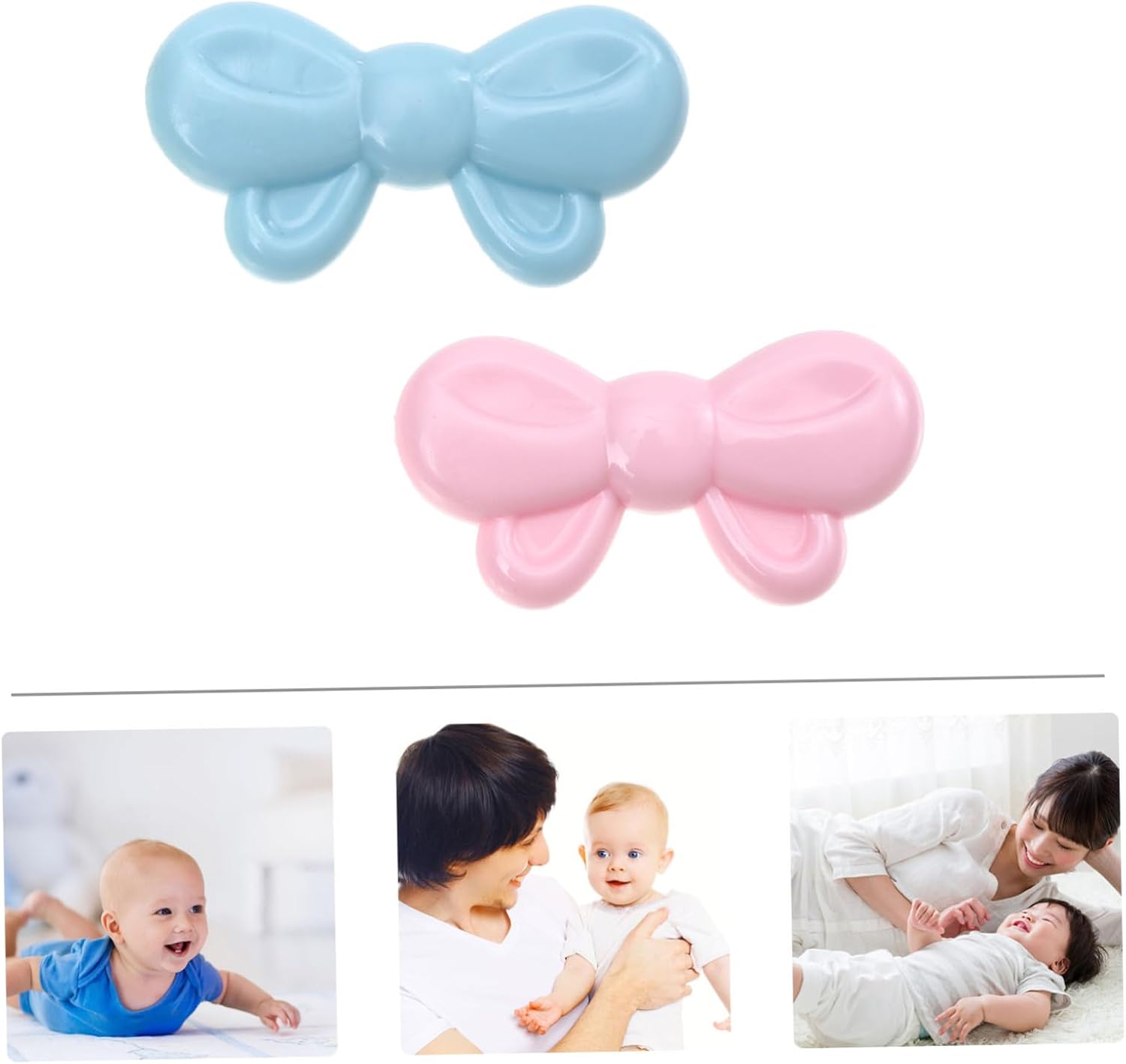 OSALADI 12Pcs Cartoon Safety Pins Diaper Fasteners for Newborns Cute and Secure Clothes Brooches and Bow Design for Easy Use