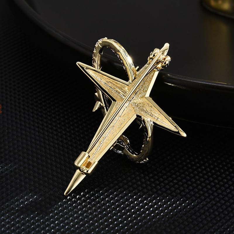Image of Brooches And Pins For Women Fashion Elegant Flower Broches Lady Costume Jewelry Brooch Pins
