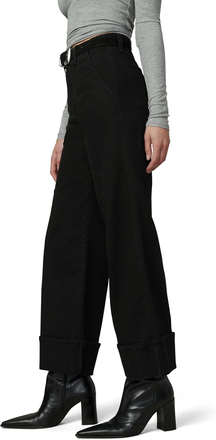 Joe's Womens The Trixie High Rise Wide Leg Denim Trouser - Image 2