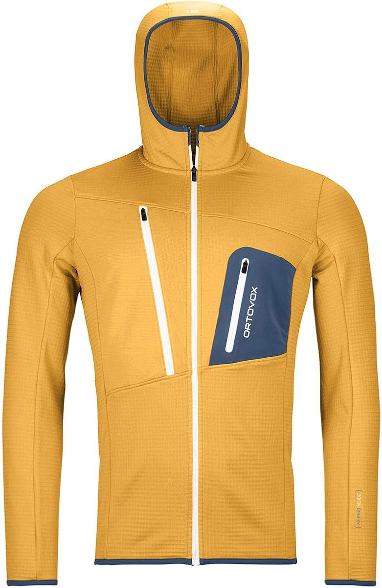 Fleece Grid Hoody M Sweatshirt : Amazon 