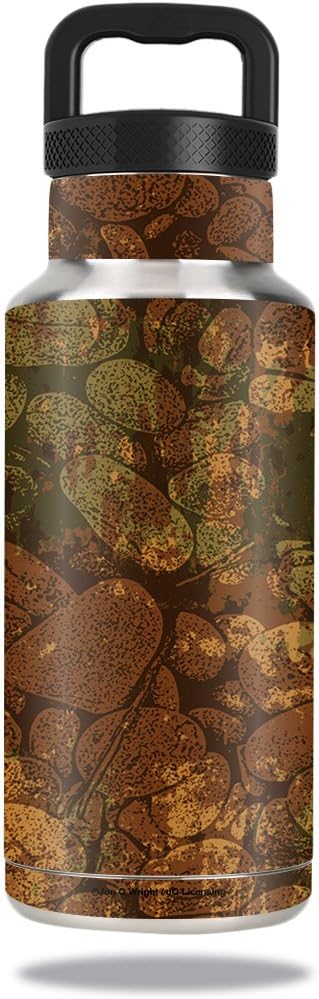 MightySkins Skin Compatible with Ozark Trail Water Bottle 36 oz – River Stones | Protective, Durable, and Unique Vinyl Decal wrap Cover | Easy to Apply, Remove, and Change Styles | Made in The USA