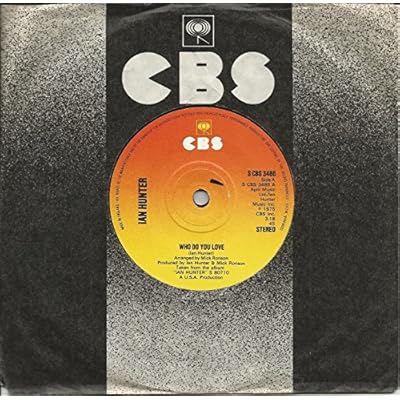 IAN HUNTER 7"Single - Who Do You Love/Buy EX+