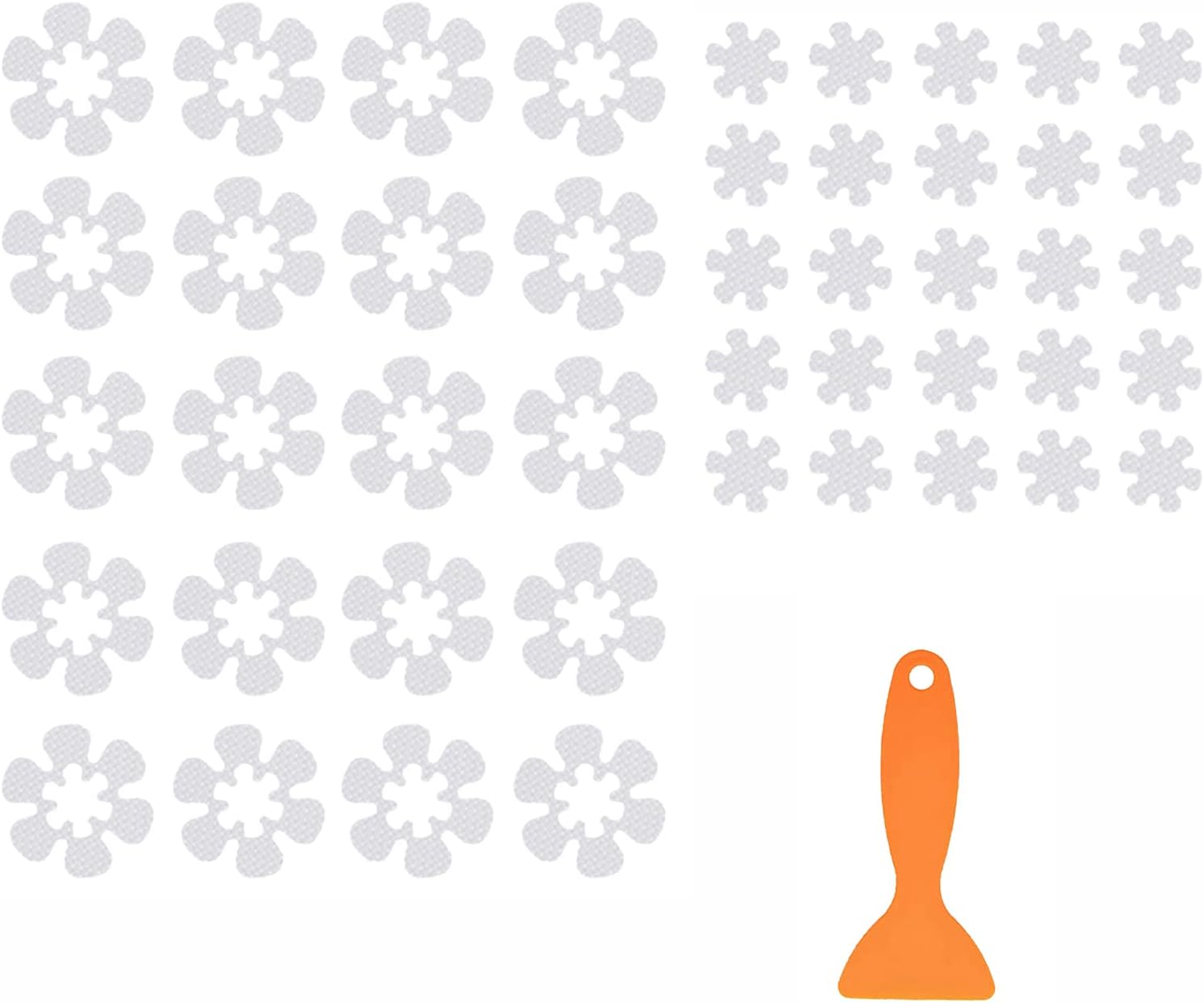 41Pcs Non Slip Bathtub Stickers Shower Floor Non Slip