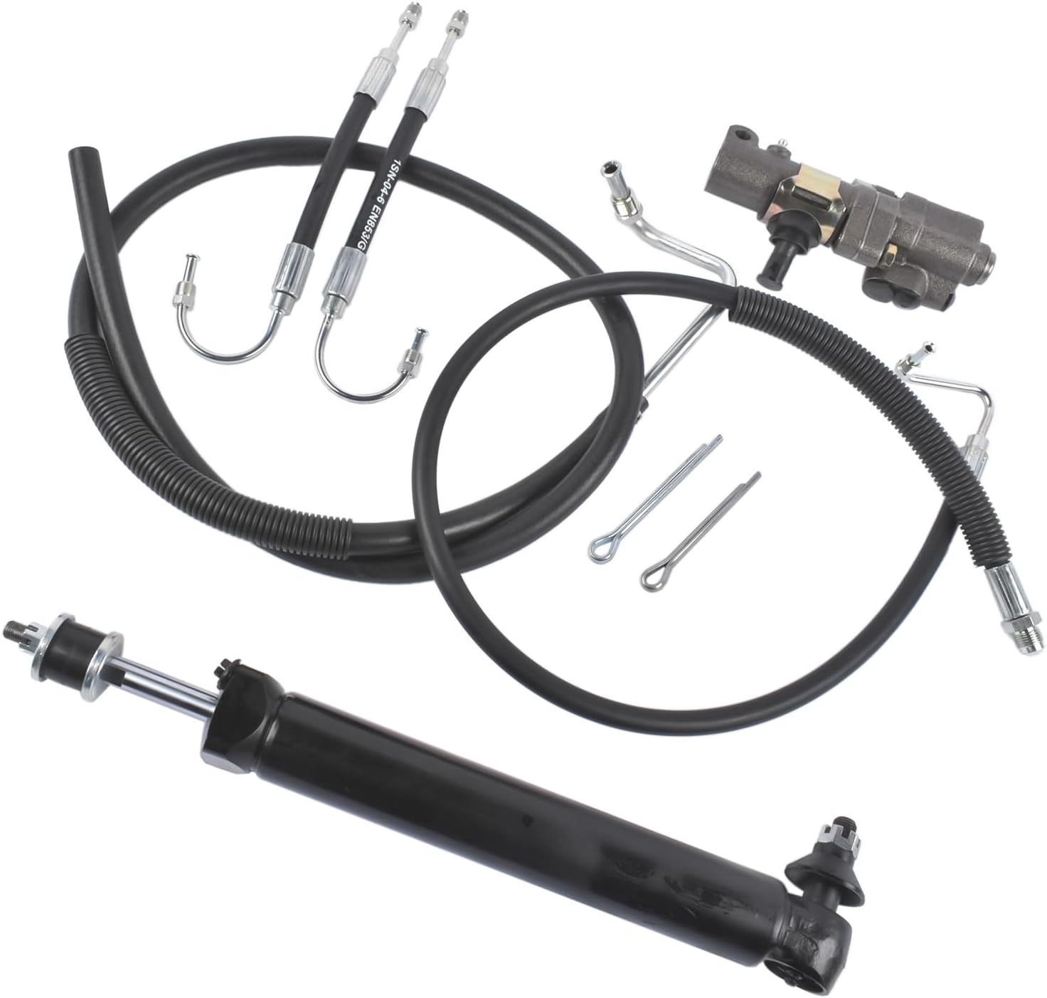 Power Steering Valve Cylinder & Hose Kit for Chevy Bel Air Impala 1960-1964 L6 3.8L V8 4.6L OE PS1A-PSV2-PSHKIT5 for Mechanics & Classic Car Owners