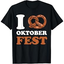 Pretzel I love Oktoberfest Festival T-Shirt