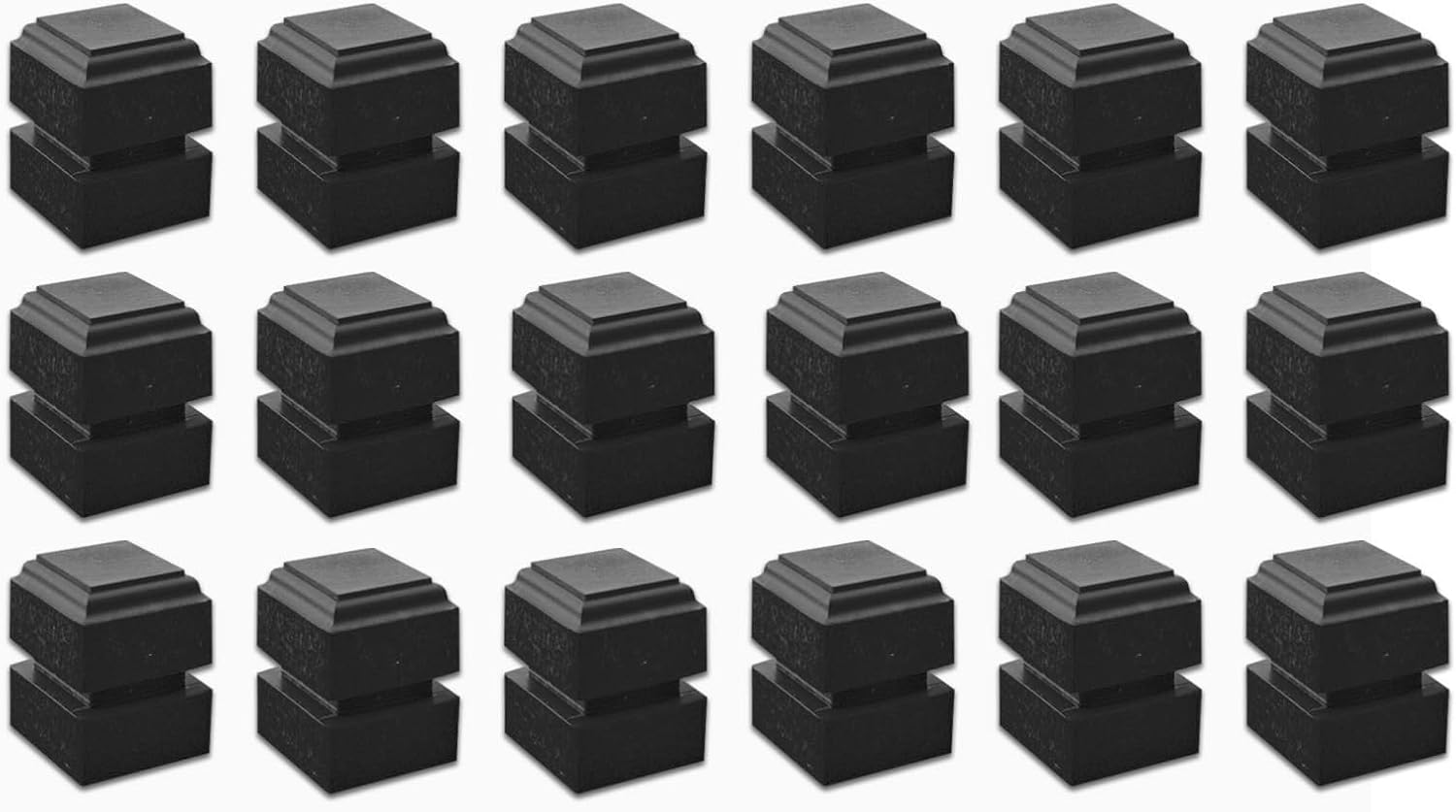 GTM101018 Recycled Plastic Capital Tee Markers, Set of 18