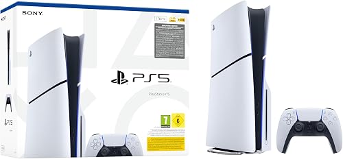 Sony, Console PlayStation 5 Édition Standard 1 To avec lecteur Blu-ray 4K, SSD Ultra-Rapide, Audio 3D, Ray Tracing, 1 Manette DualSense avec Retour Haptique et Gâchettes Adaptatives, Couleur : Blanche - 2