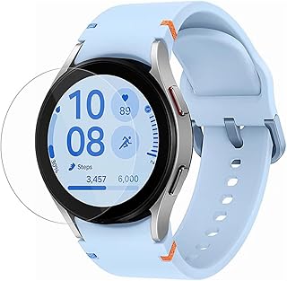 واقي شاشة هيدروجيل مرن من اروز متوافق مع ساعة سامسونج جالاكسي اف اي - عالي الوضوح ومضاد للخدش - ليس زجاج (2 قطعة)