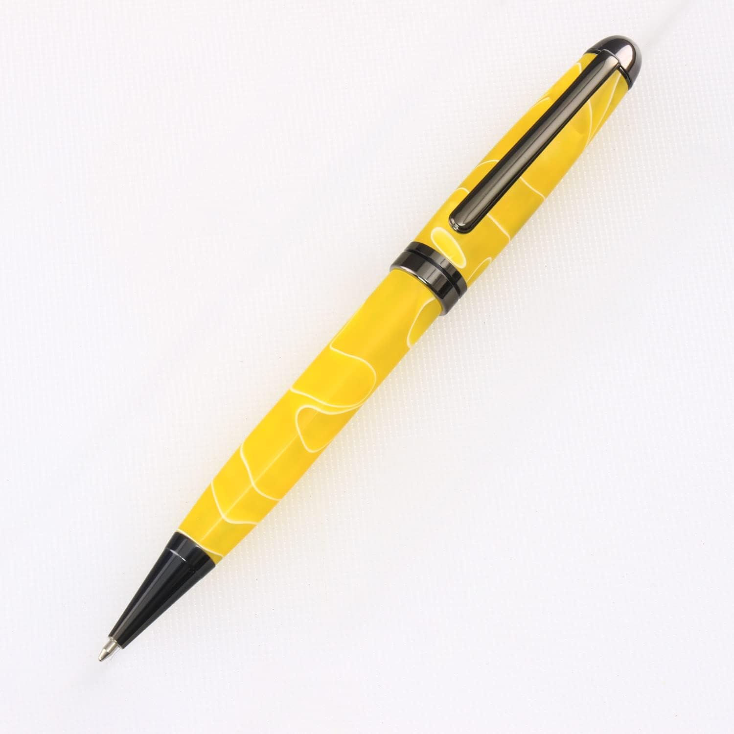 Legacy Woodturning, European Pen Kit - Variety, 20 Pack, Includes 4 Gold, 4 Chrome, 4 Copper, 4 Gun Metal, 4 Satin Gold