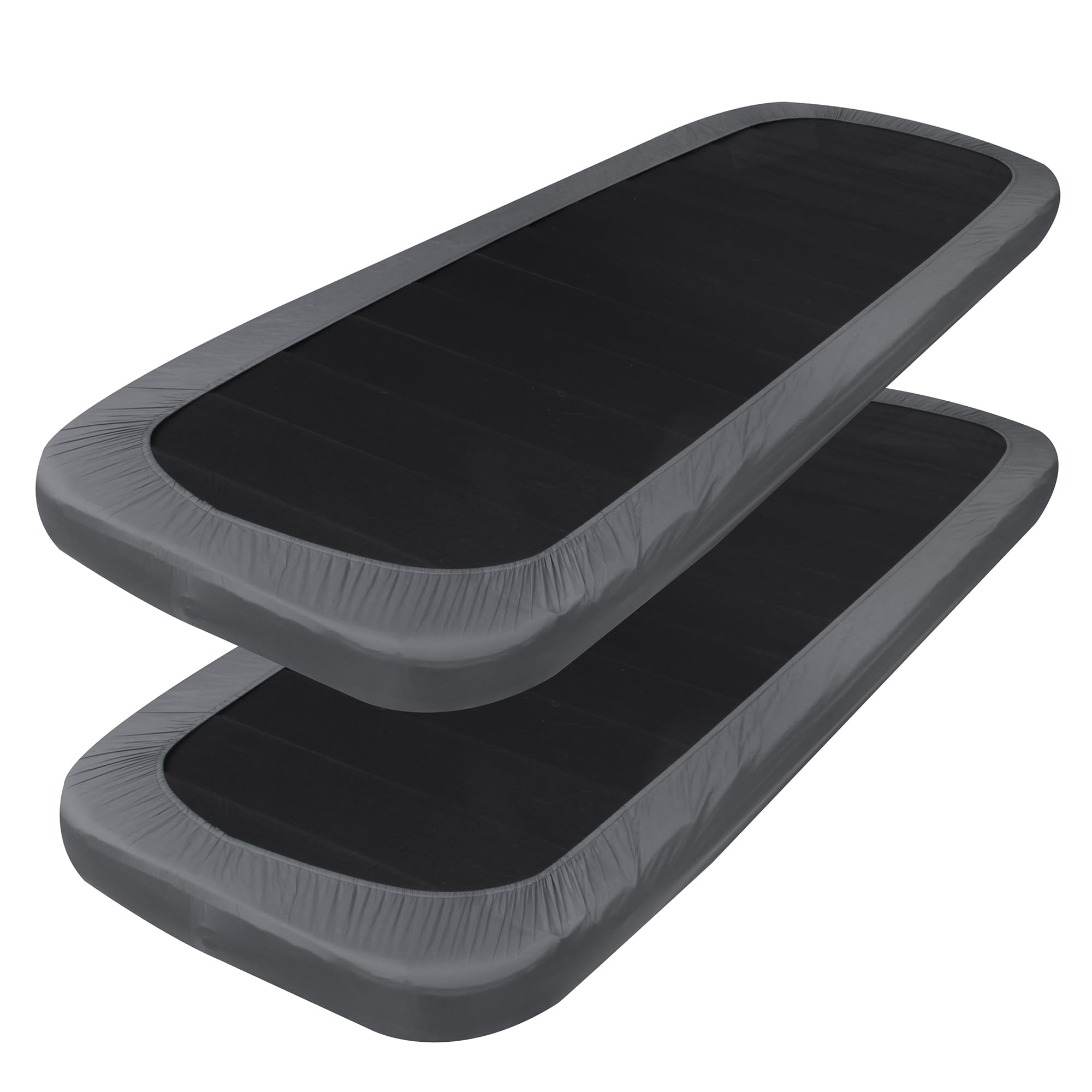 your GEAR Mat Cover & Coupler - Hochwertiges Spannbettlaken 2er Set mit Reißverschluss - koppelbar - Verbundenes Bettlaken für Isomatten & Luftmatratze - Schnelltrocknend & Atmungsaktiv für Camping