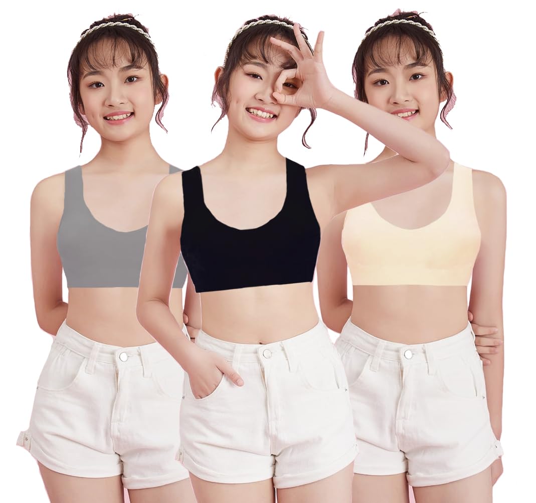 Pack 3 Sports Bra for Women &...
