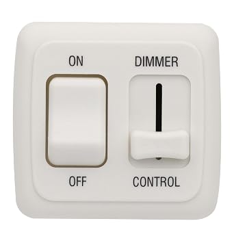12 Volt RV Light Dimmer Switch, 12V Rv DC LED Toggle Light Dimmer Switch, DC High Side Dimmer Light Switch for Dimmable LED Halogen, Incandescent - RV, Auto, Truck, Marine, and Strip Lighting