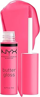 NYX PROFESSIONAL MAKEUP Butter Gloss, Non-Sticky Lip Gloss - Peaches & Cream (Pink Coral)
