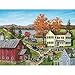 Bits and Pieces - 500 Piece Jigsaw Puzzle for Adults - A Time to Talk - 500 pc Herding Cows into the Barn Jigsaw by Artist Bob Fair