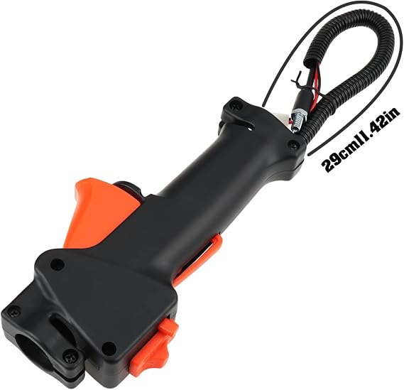 SG Store Throttle Trigger Handle Holder with Wire Harness 29cm Compatible with Stihl FS75 FS80 FS85 Strimmer Trimmer Brush Cutter