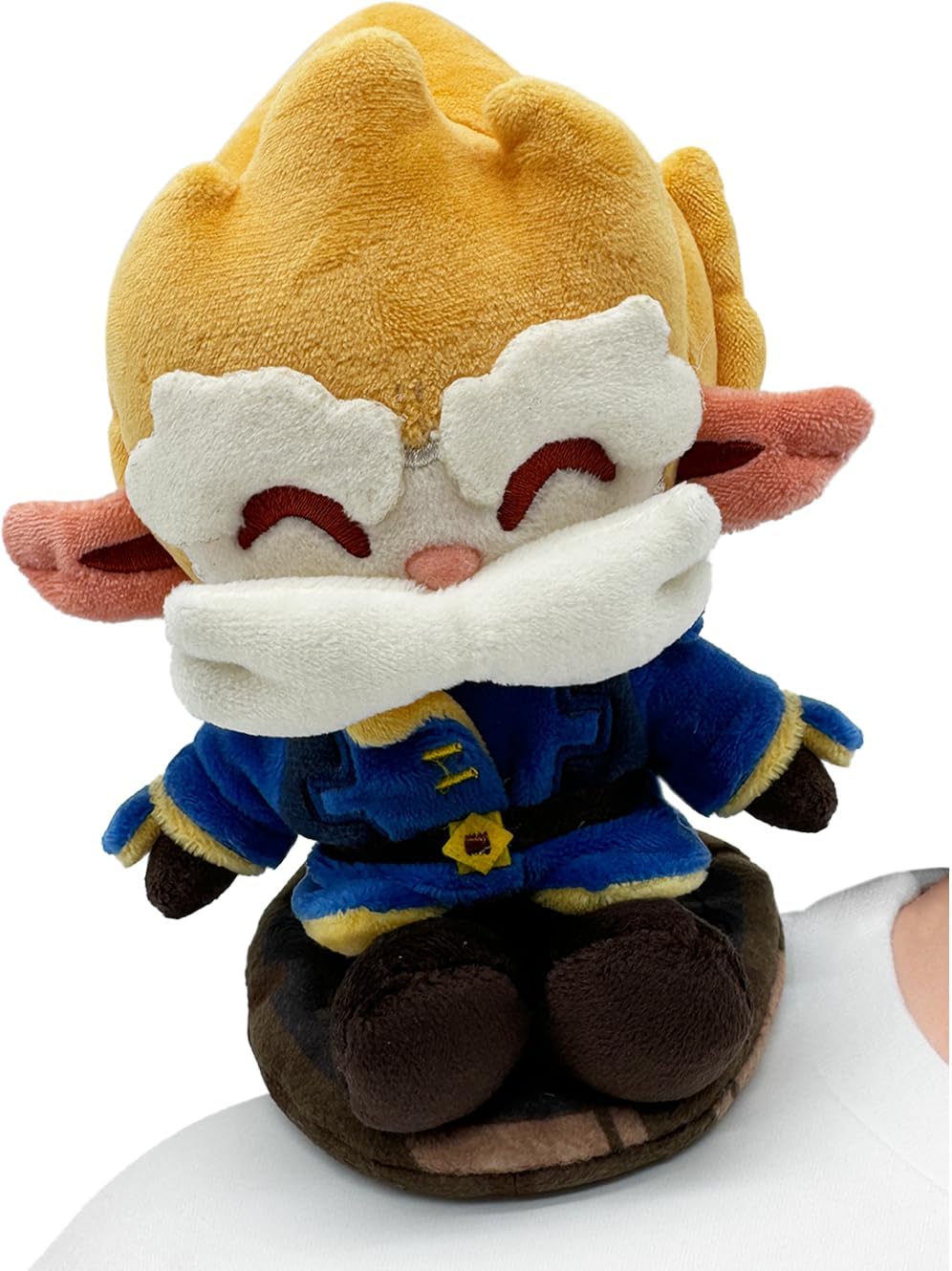 Youtooz Arcane Heimerdinger 6" Shoulder Rider Plush - Heimerdinger Plushie Figure from Netflix Arcane TV Show - League of Legends Plush