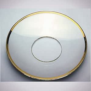 6x Glas Tropfschutz Für Kerzen - 7cm Durchmesser Für Stabkerzen