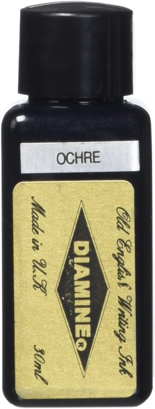 Diamine Fountain Pen Bottled Ink, 30ml - Ochre