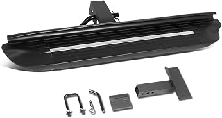 Auto Dynasty 21" Tow Hitch Step for 2" Receiver, Anti-Slip Bumper Guard