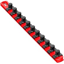 إرنست للتصنيع - 13 Socket Org Red 1/2 Dr Twist Lock Clips 8416