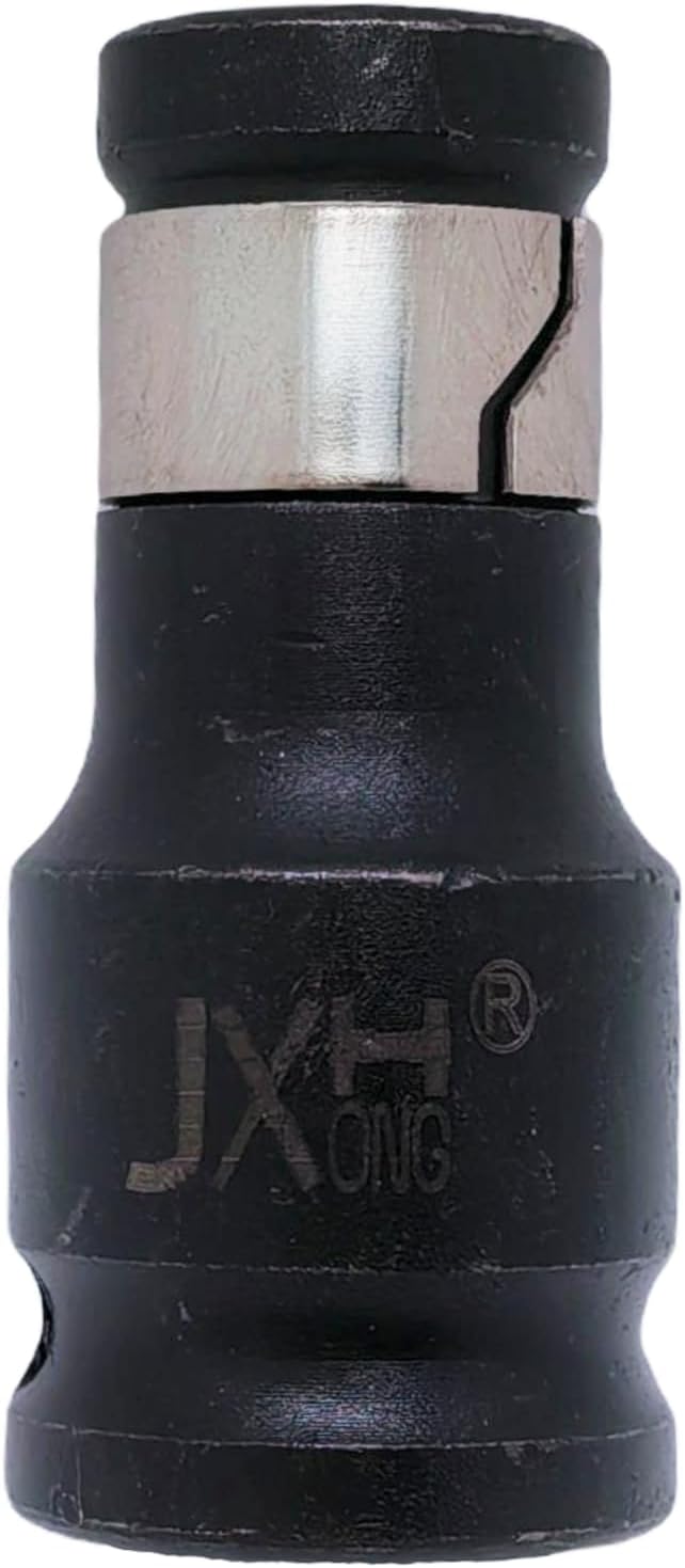 Impact Wrench Adapter, 1/2" Square Female to 7/16" Hex Female
