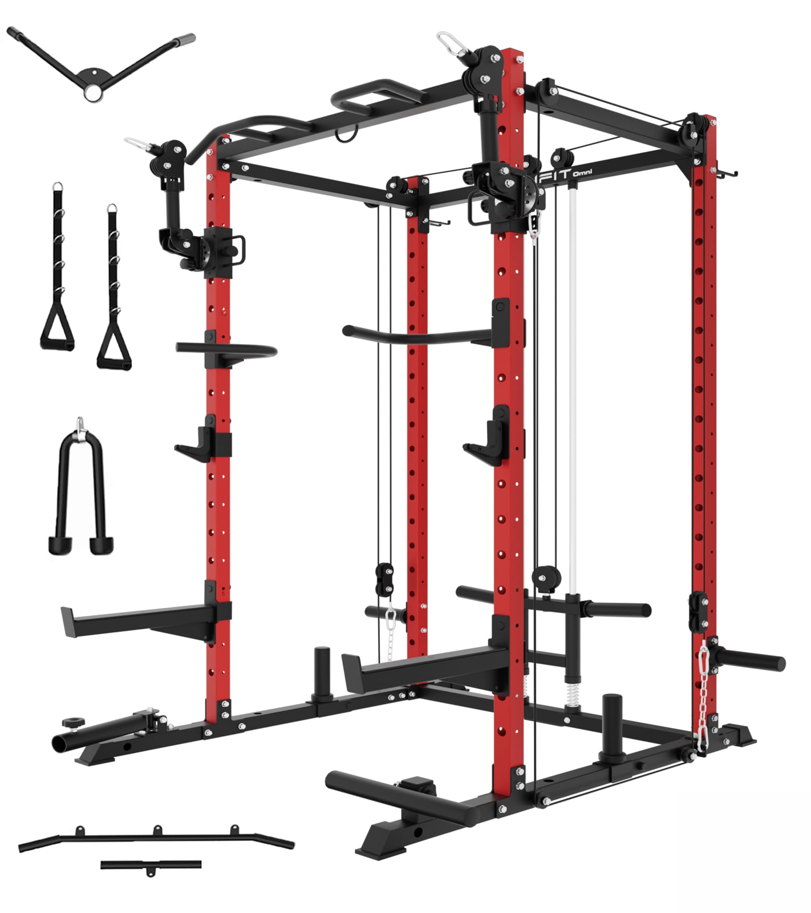 Eonfit E2 Power Rack, Squat Rack for Home Gym