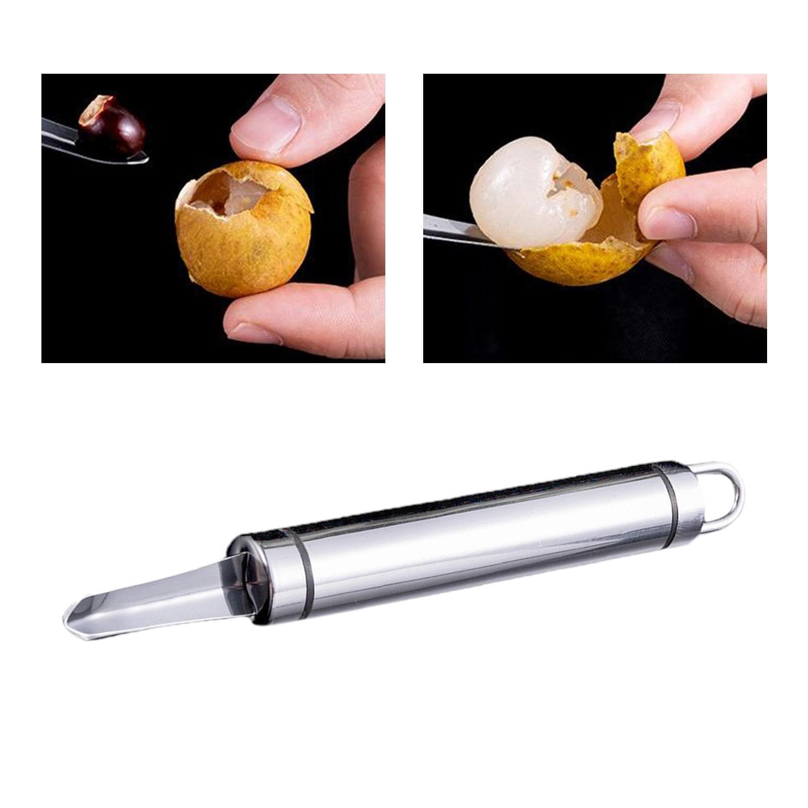 Generic Lychee Corer Fruit Corer and Pitter Red Date Corer Berry Corer Tool for Kitchen Household