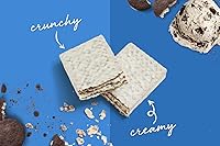 Vista 7 de Power Crunch Barras de proteínas, bocadillos ricos en proteínas con delicioso sabor, galletas y crema, 1.4 onzas (12 unidades)