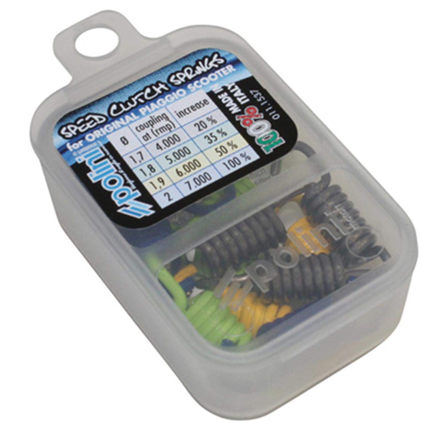 POLINI SET MOLLE FRIZIONE PIAGGIO QUARTZ